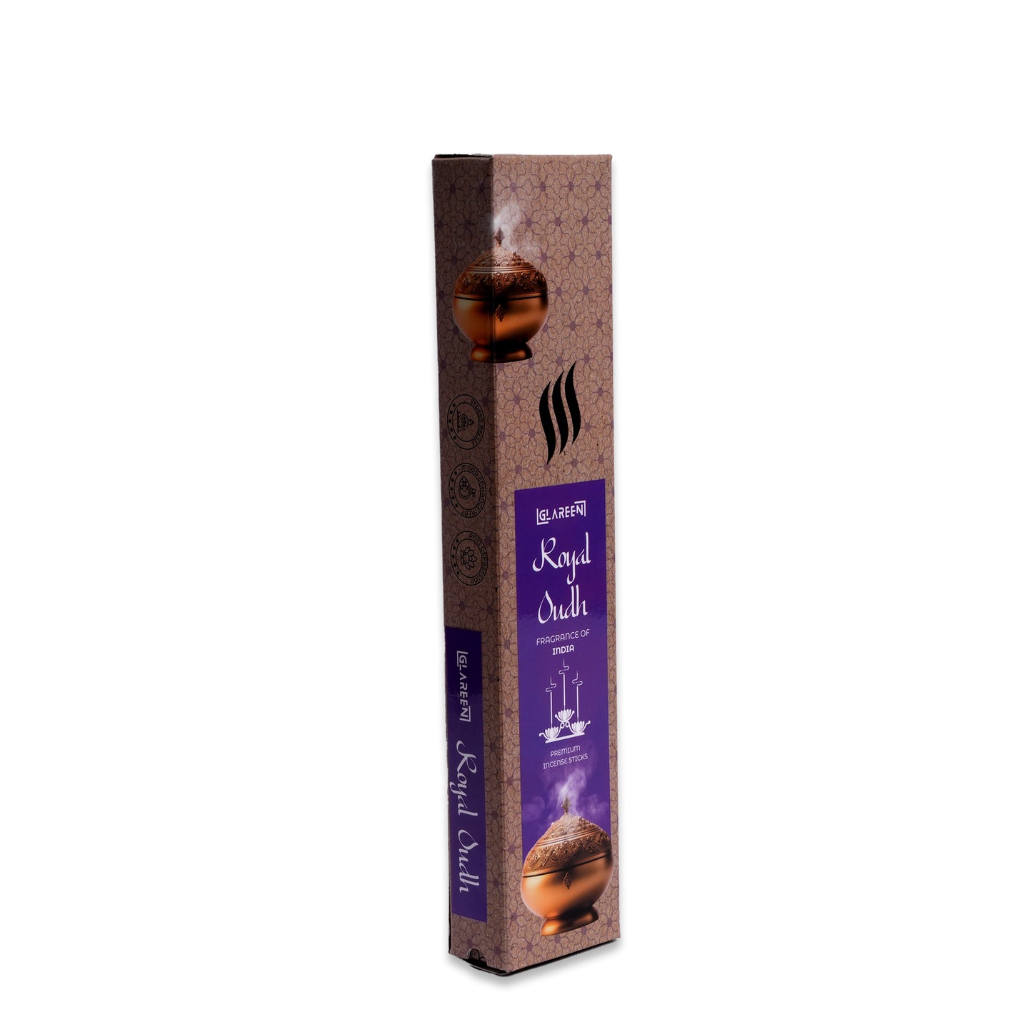 royal oudh incense sticks pack of 50 pure oud agarbatti