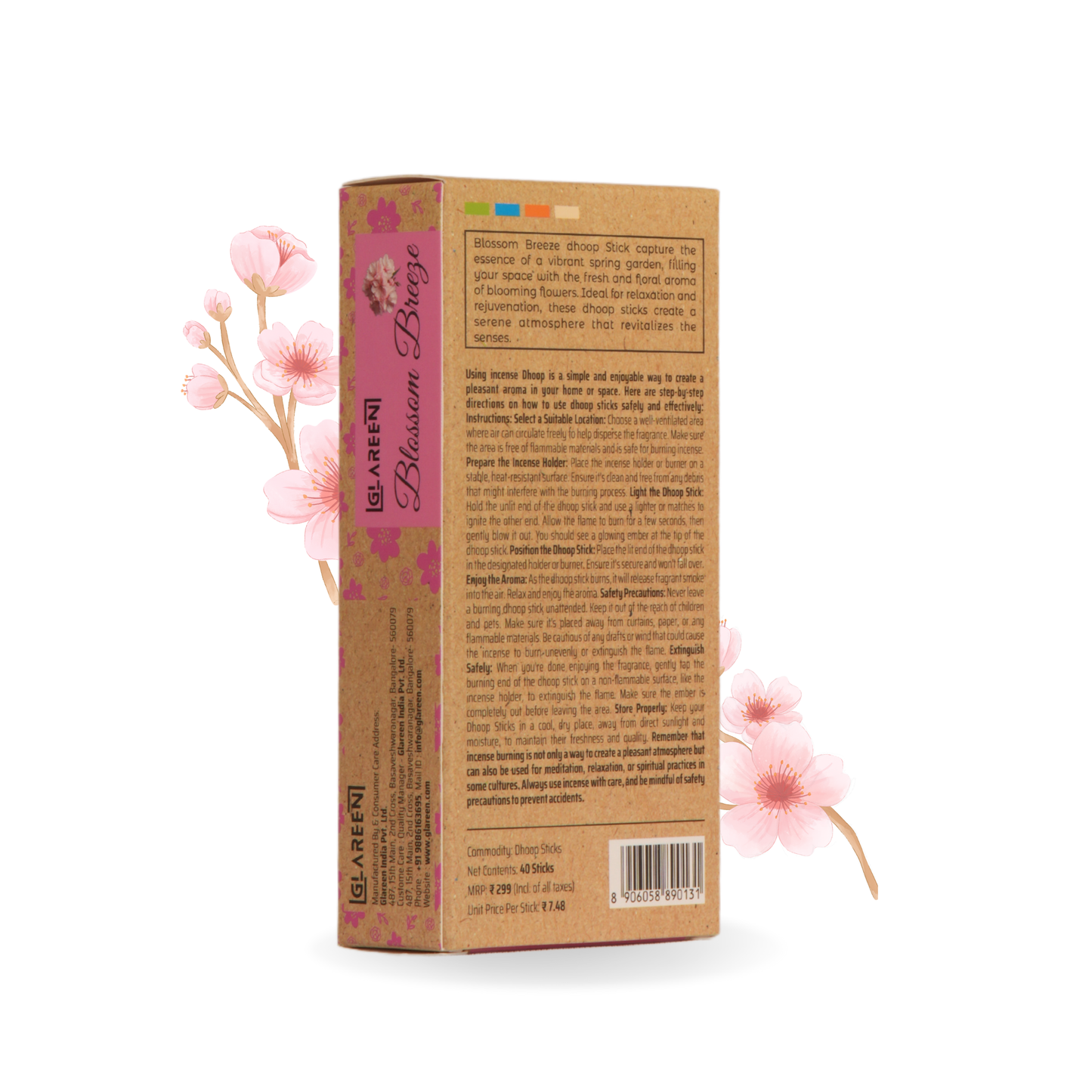 glareen-blossom-breeze-bamboo-less-premium-floral-incense-sticks