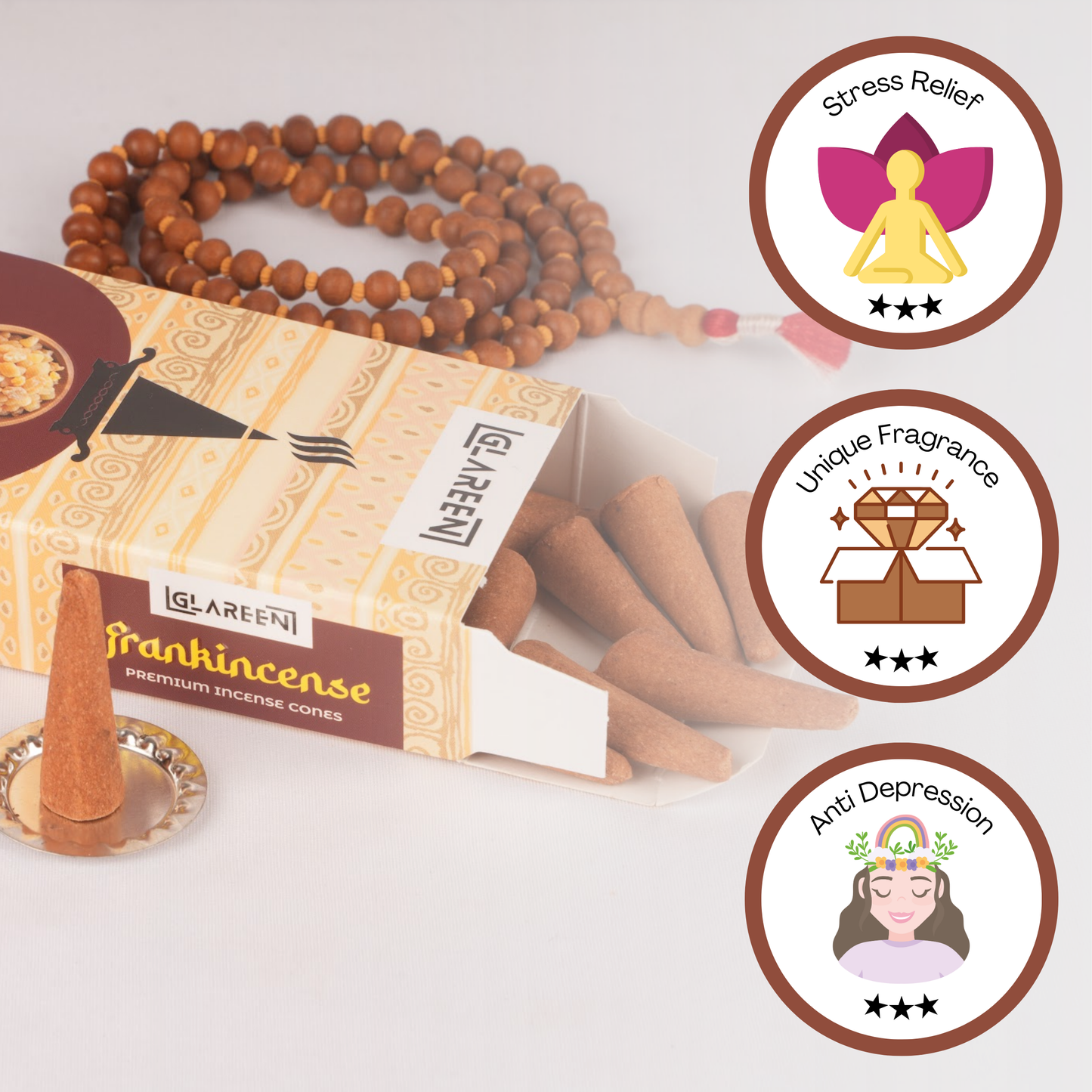 Frankincense Dhoop Cones