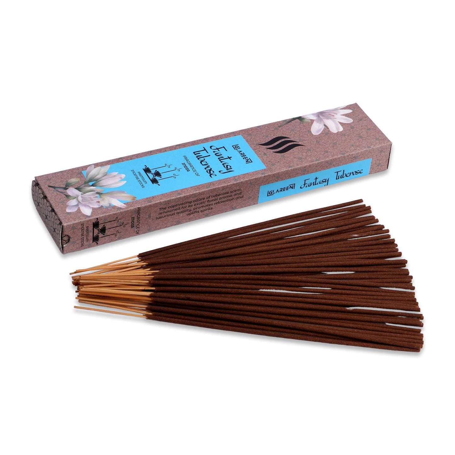 fantasy tuberose rajnigandha incense sticks pack of 50