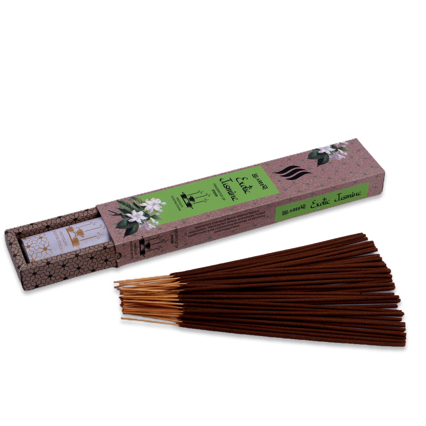 exotic jasmine incense sticks pack of 50 pure jasmine agarbatti