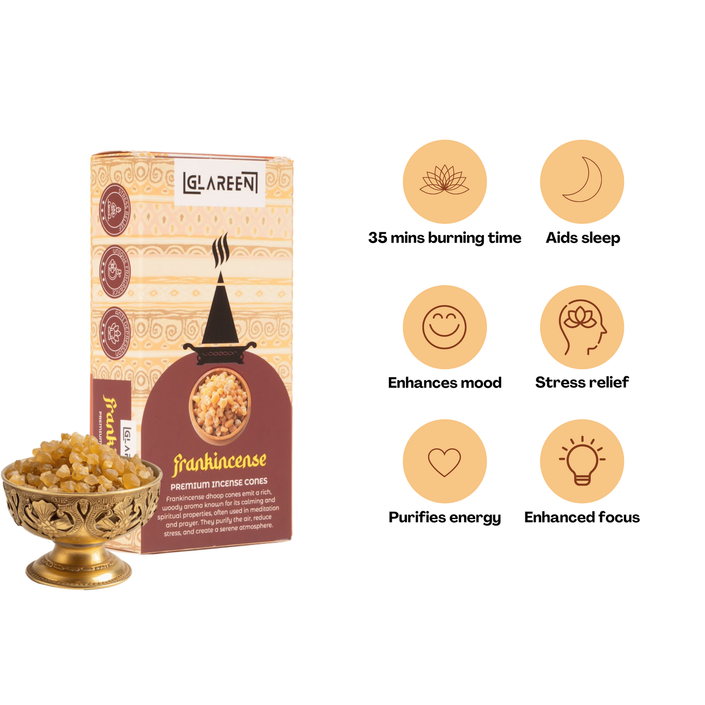 Frankincense Dhoop Cones