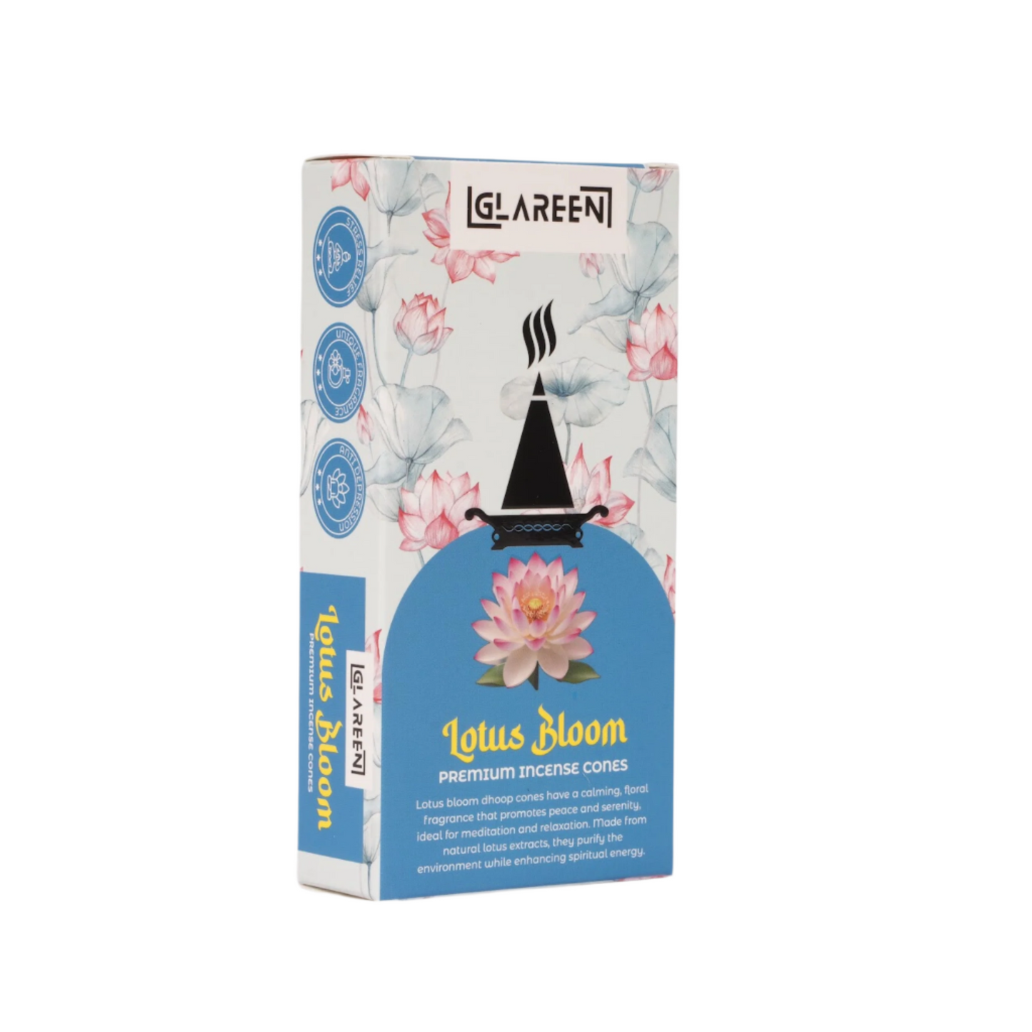 glareen-lotus-bloom-dhoop-cones-charcoal-free-bamboo-less-premium-aroma