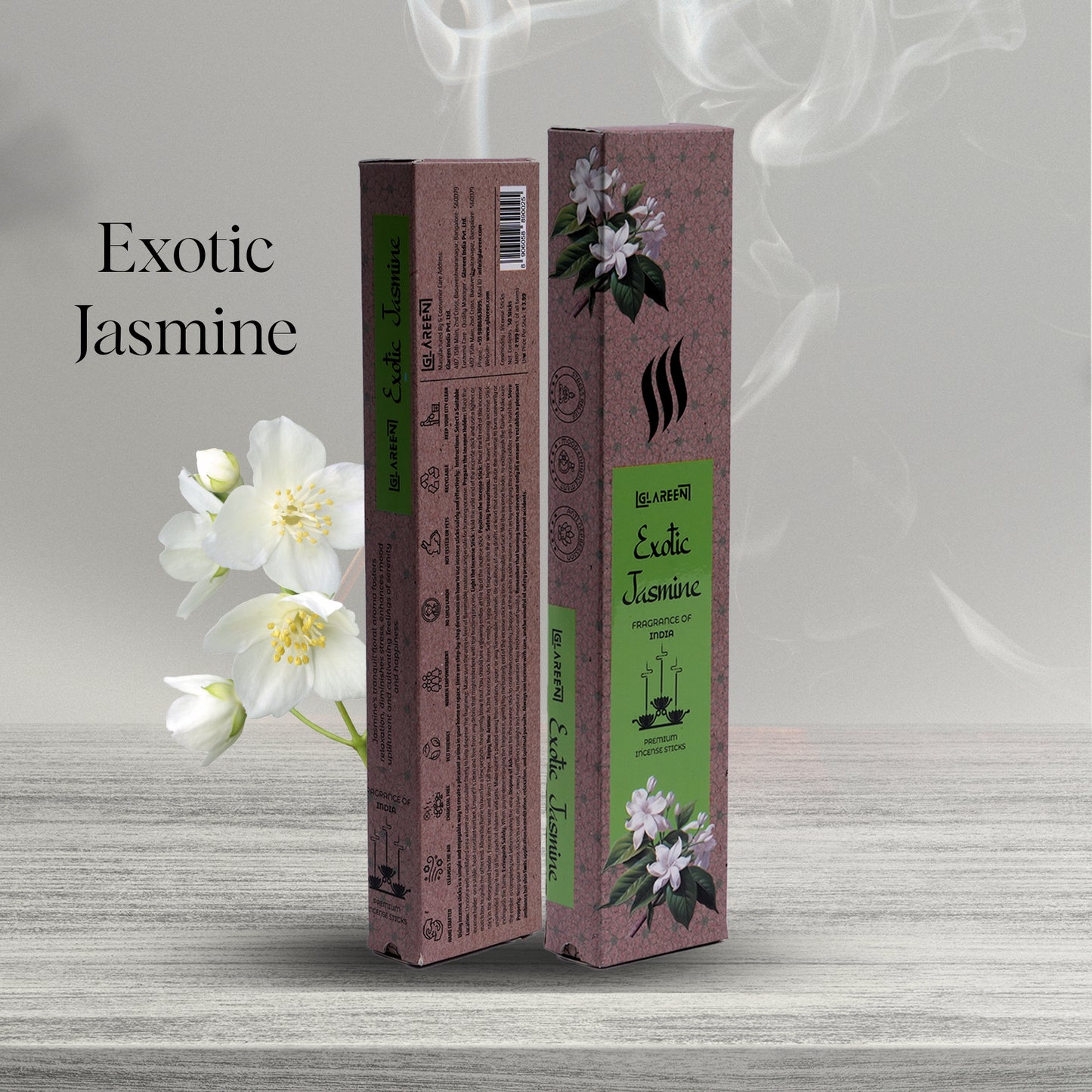 eco‑friendly recyclable packaging for jasmine incense sticks