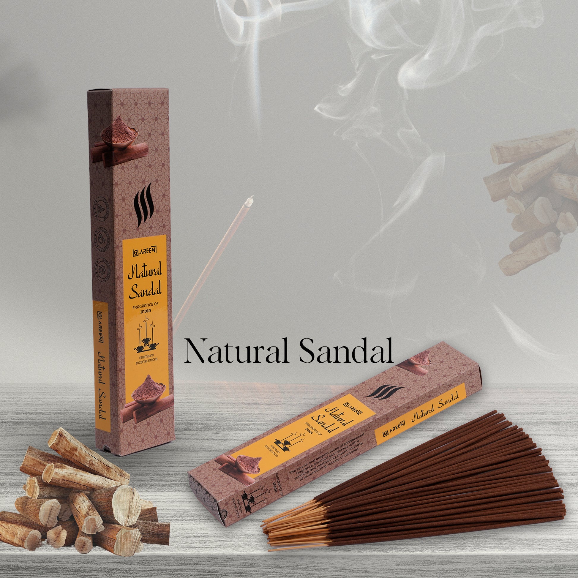 Pure sandalwood incense sticks agarbatti
