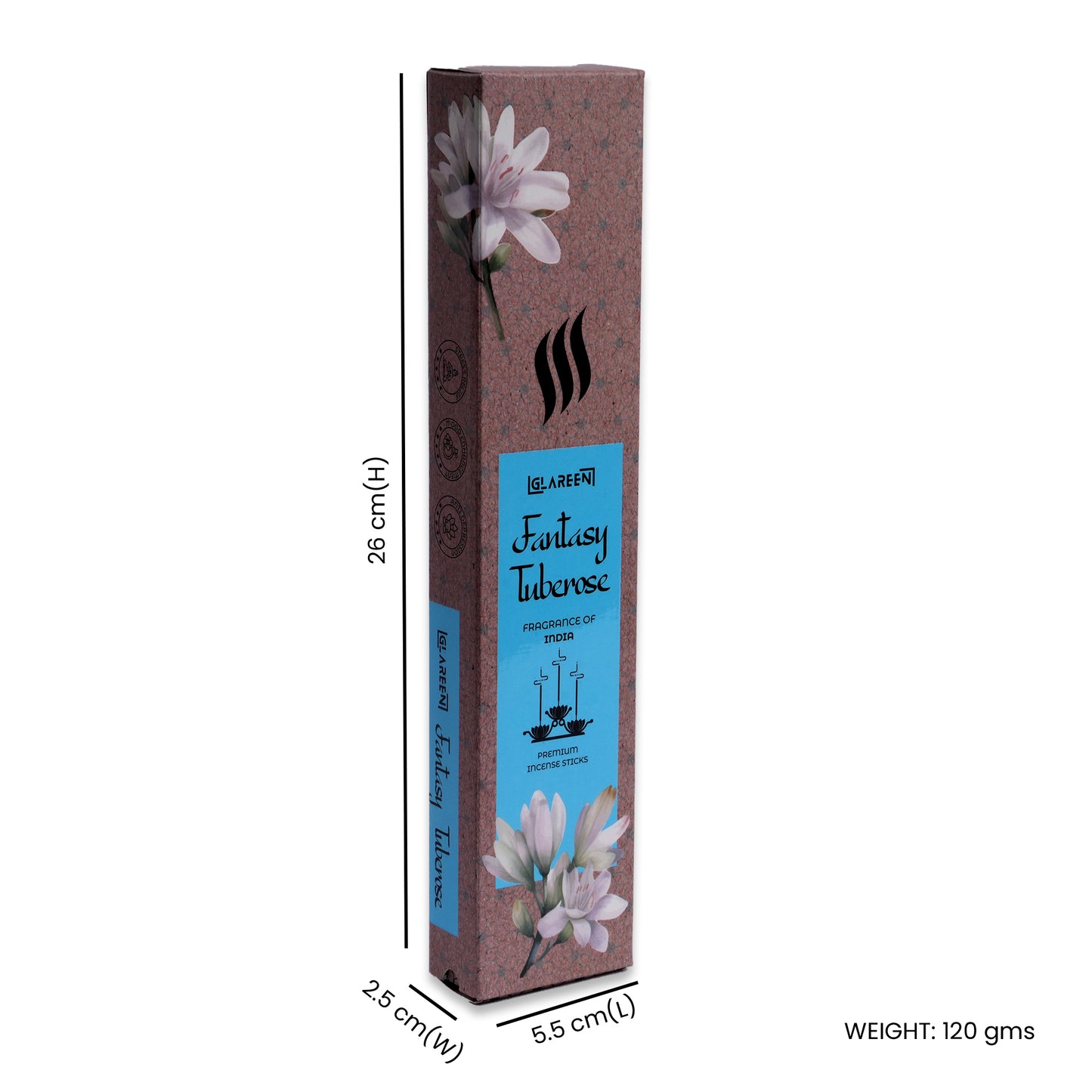 eco-friendly recyclable packaging for tuberose rajnigandha