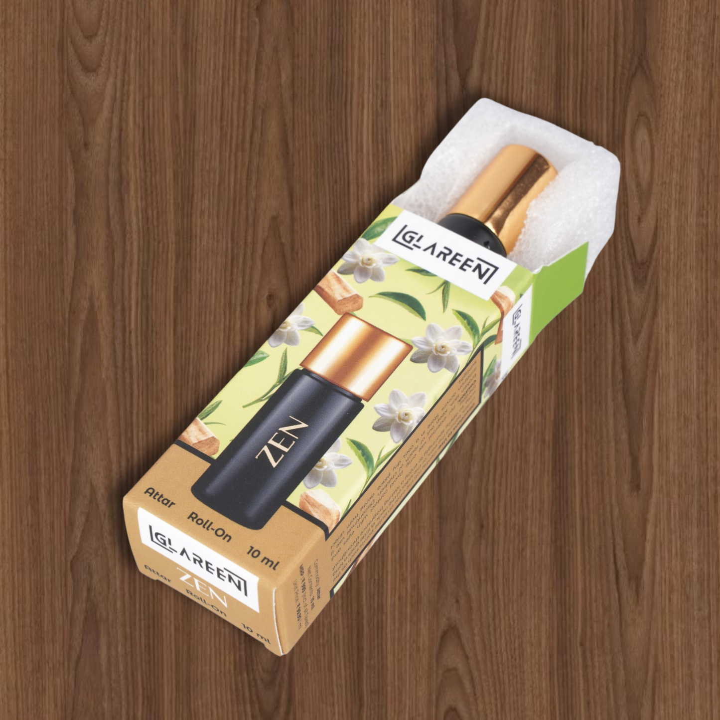 Sandalwood, green tea, jasmine attar notes. best attar in india