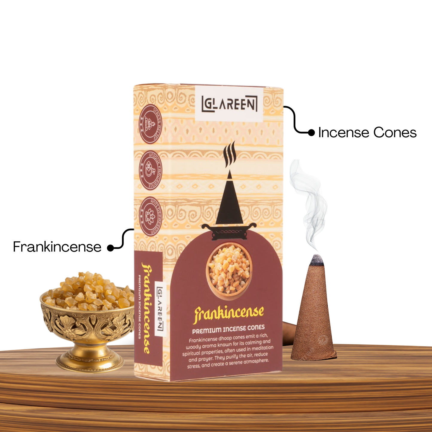 Frankincense Dhoop Cones