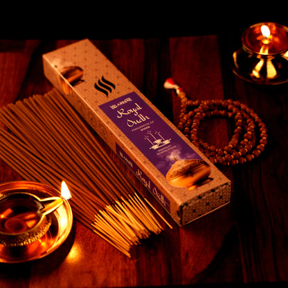 royal oudh incense sticks agarbatti pack of 50
